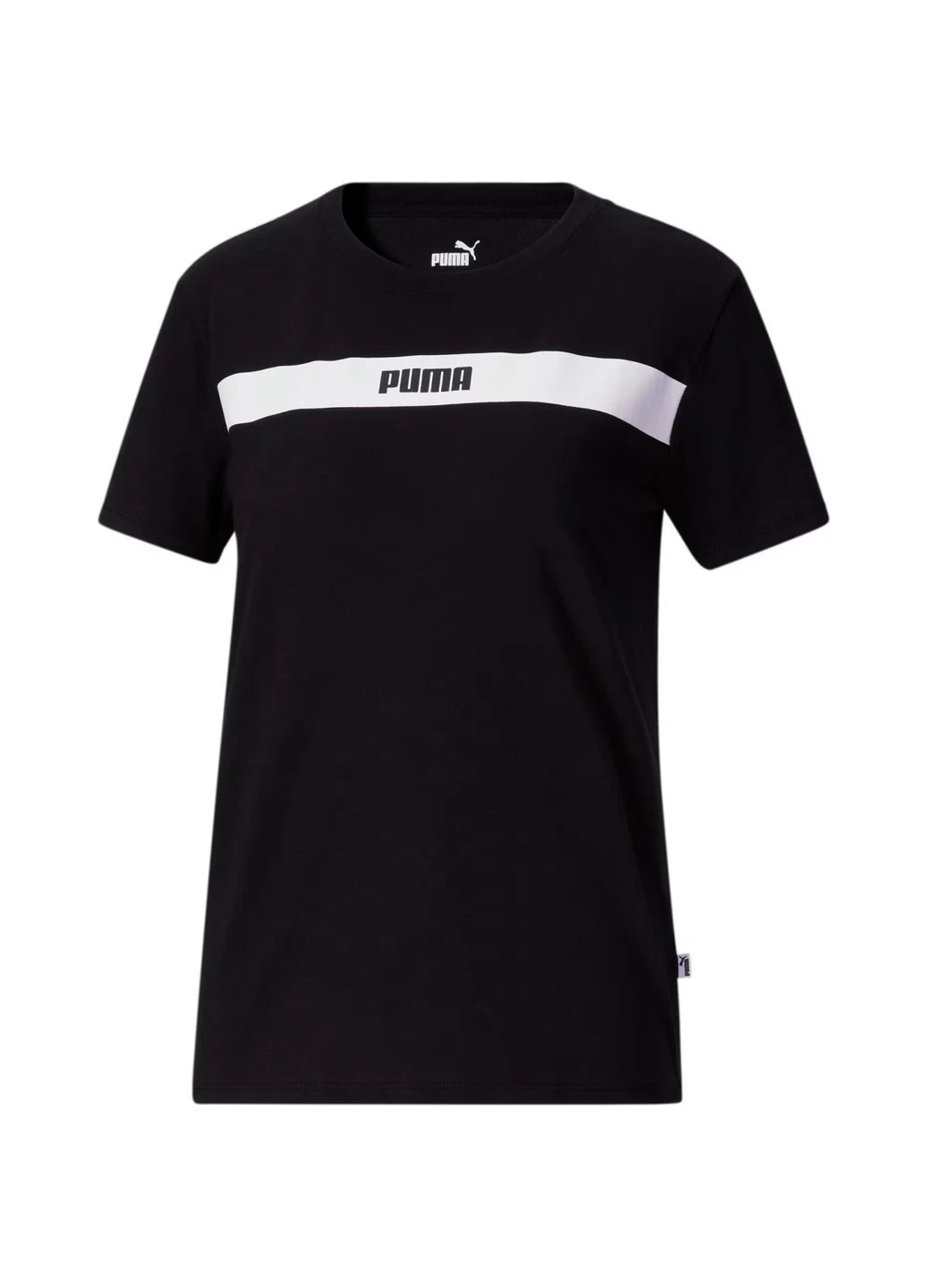 Футболка жіноча чорна 678752-01 Puma UPFRONT LINE LOGO - (395428405)