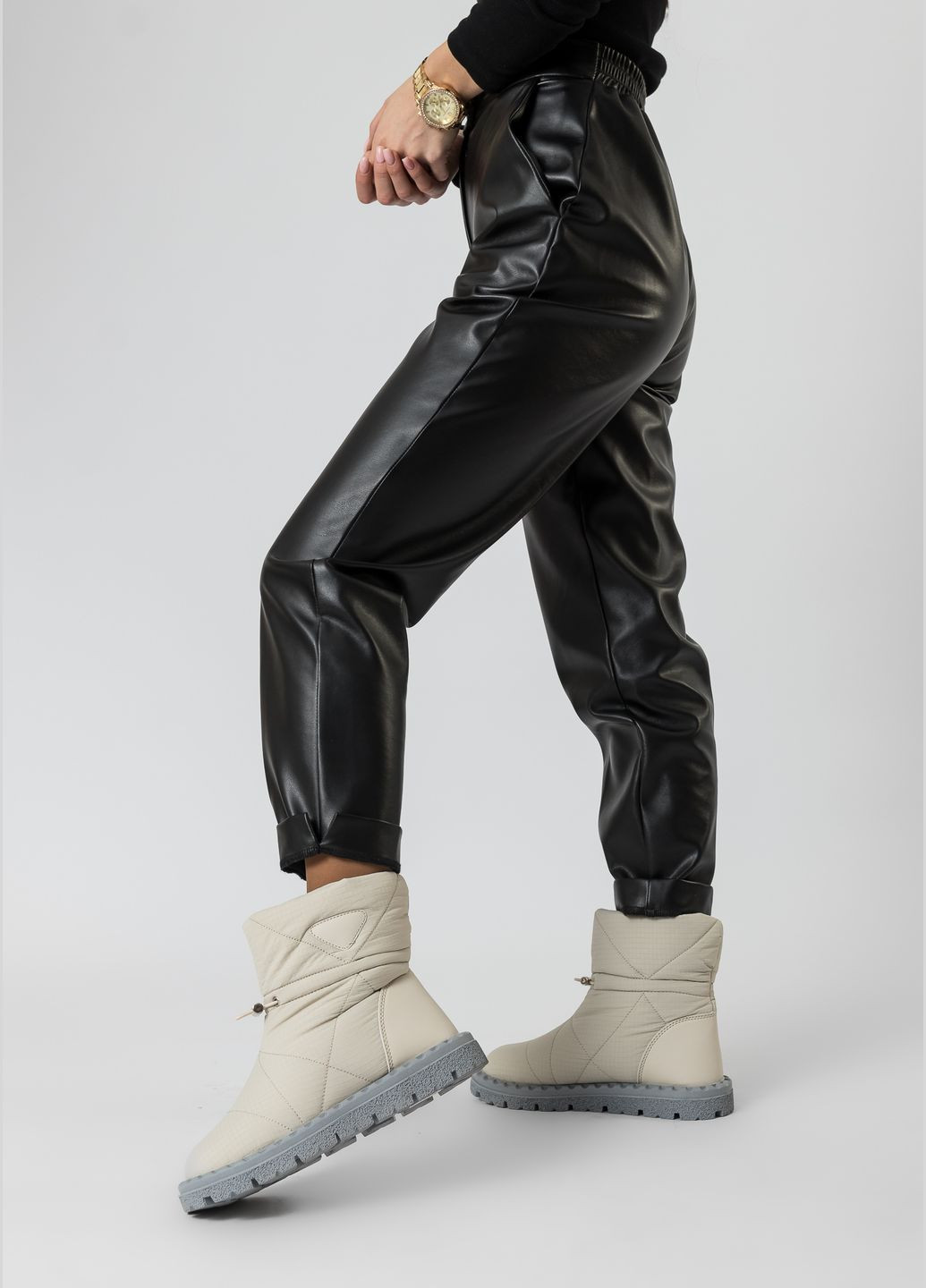 Зимние ботинки (1641цв) Lifexpert тканевые