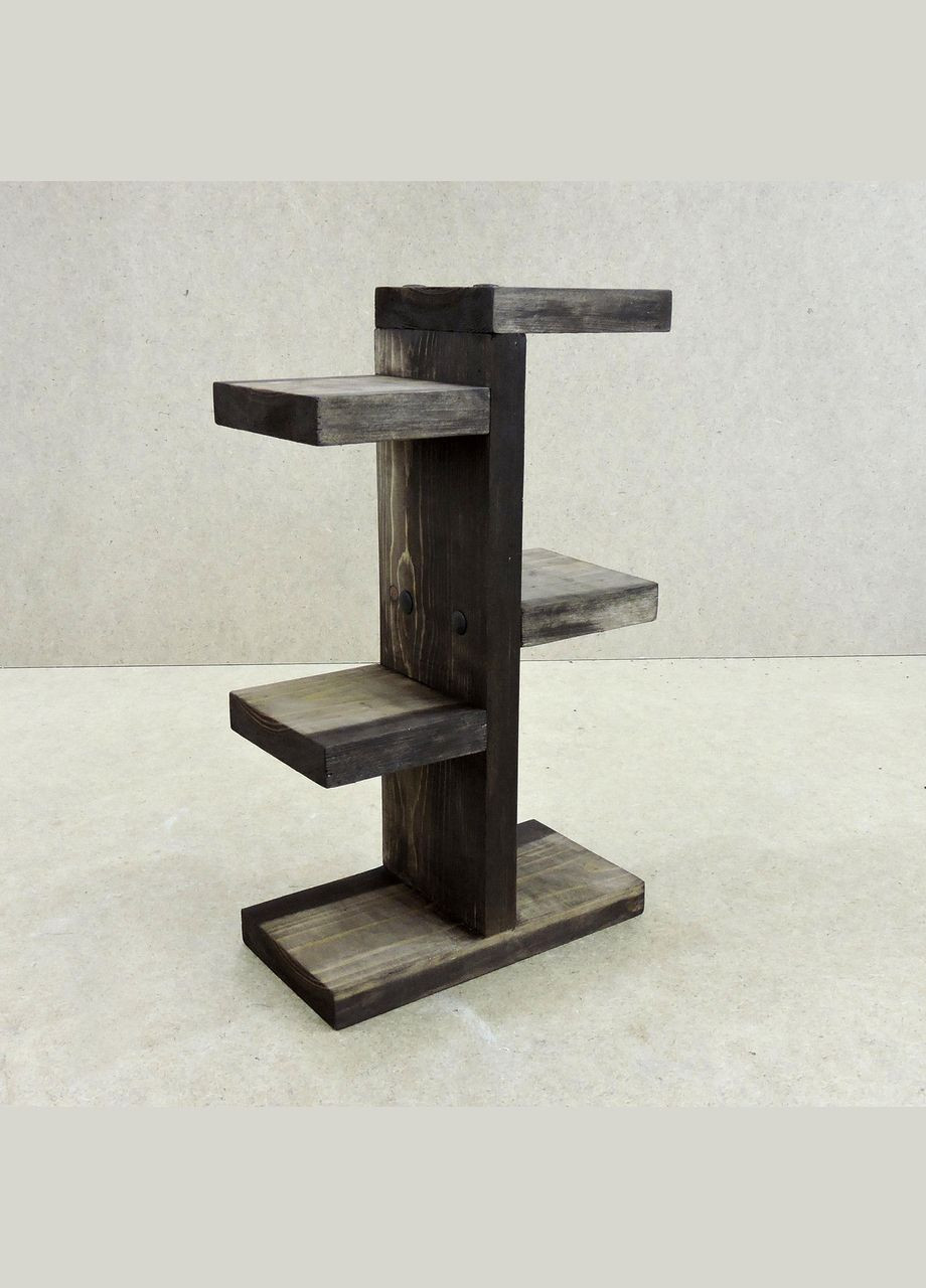 Підставка для квітів з дерева Валенсія мокко (ЦВП-000310) No Brand (328225261)