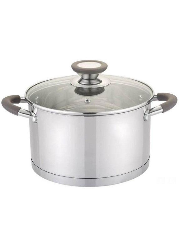 Кастрюля GT-1103-20 нержавеющая сталь 3,6 л 20см индукция газ керамика Gusto (342399078)