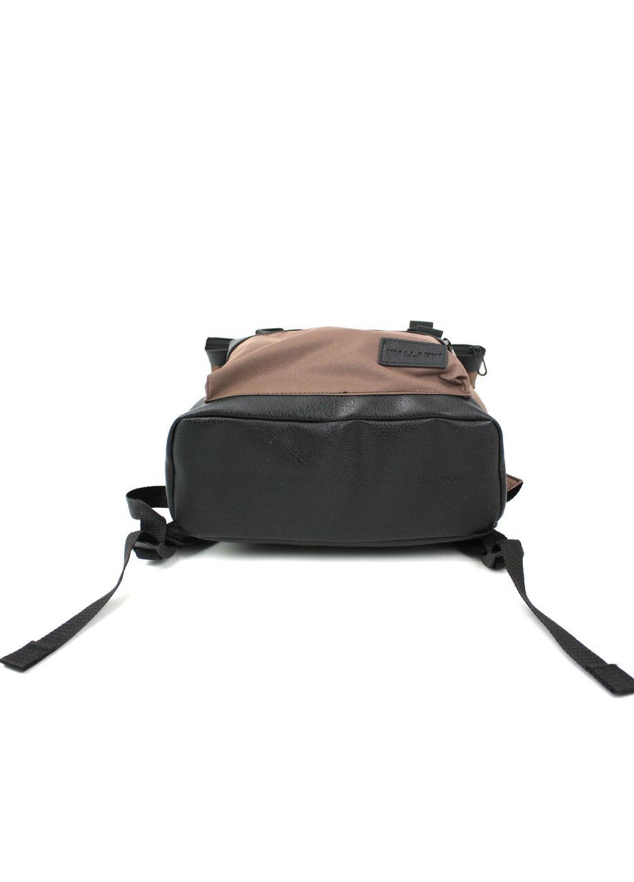 Рюкзак міський Rolltop з відділом для ноутбука 17" 1191 коричневий Wallaby (269994573)