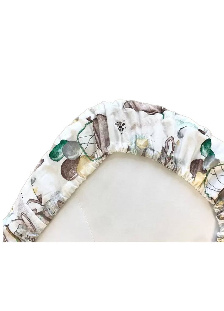 Простирадло бавовняне в коляску "Мишки в чашках" Moontime (366037199)