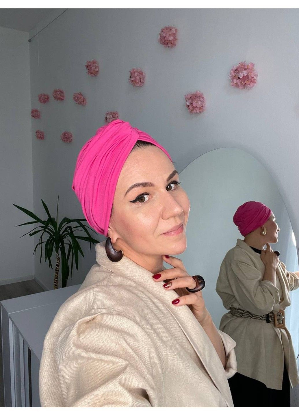 Тюрбан трикотажный BANDANA QUEEN (366239290)