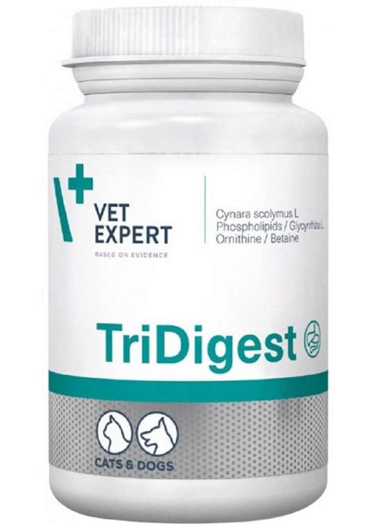 Харчова добавка для підтримки здоров'я травлення TriDigest 40 таблеток (5902414200784) VetExpert (279572009)