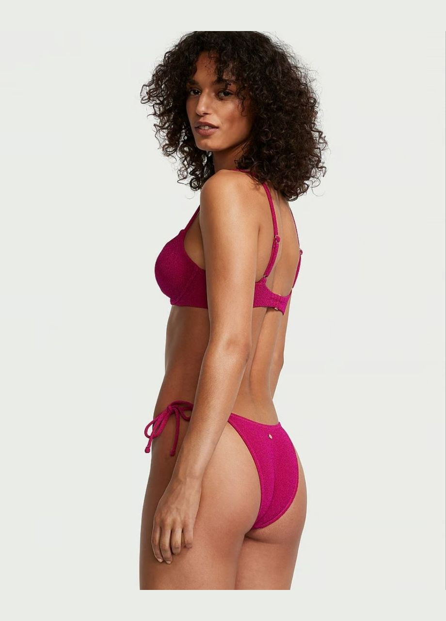 Рожевий літній роздільний рожевий 80d/s роздільний, бікіні Victoria's Secret купальник