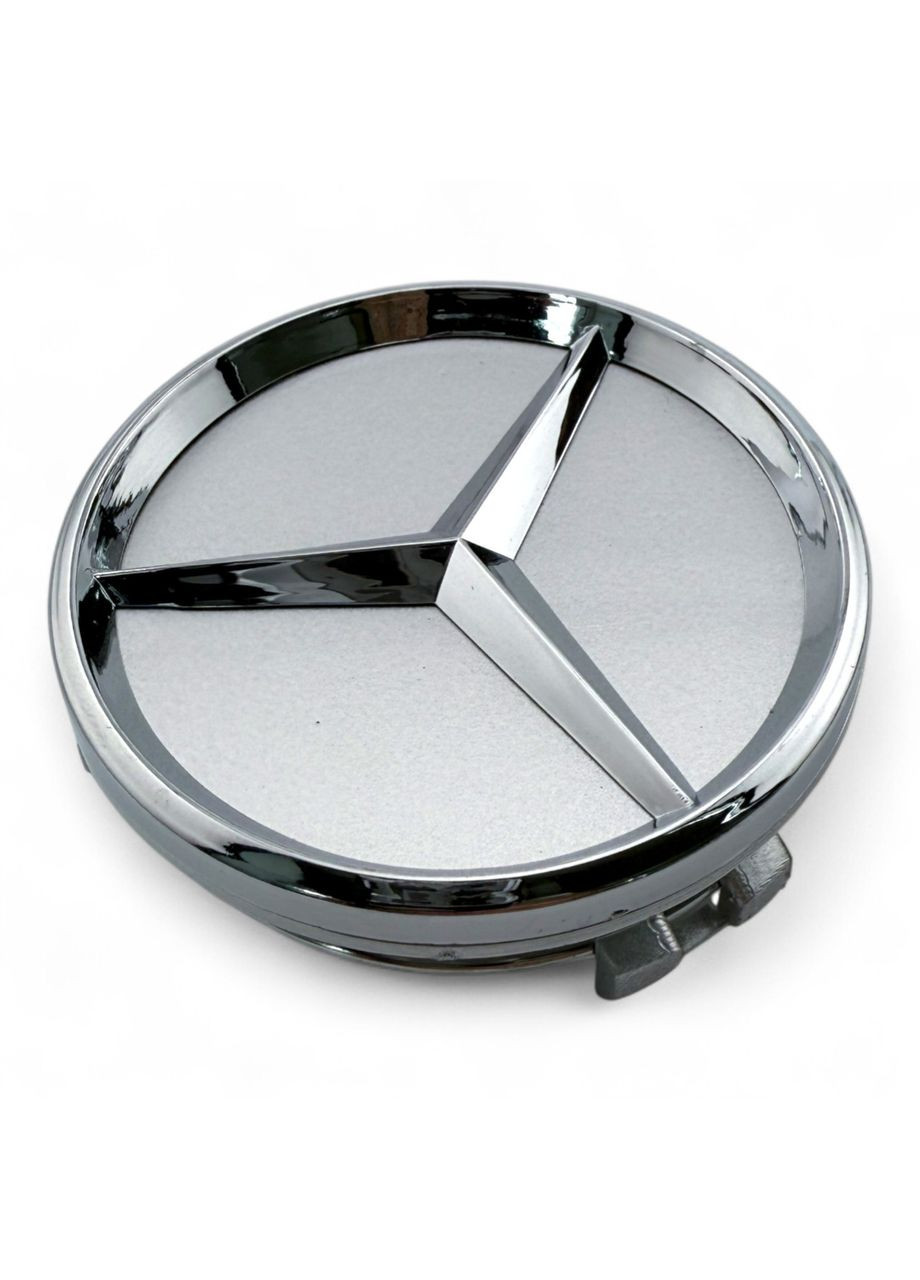 Ковпачки в диски Мерседес заглушка для дисків Mercedes 61/57 мм. Срібний (4 шт.) Mercedes-Benz (354698310)