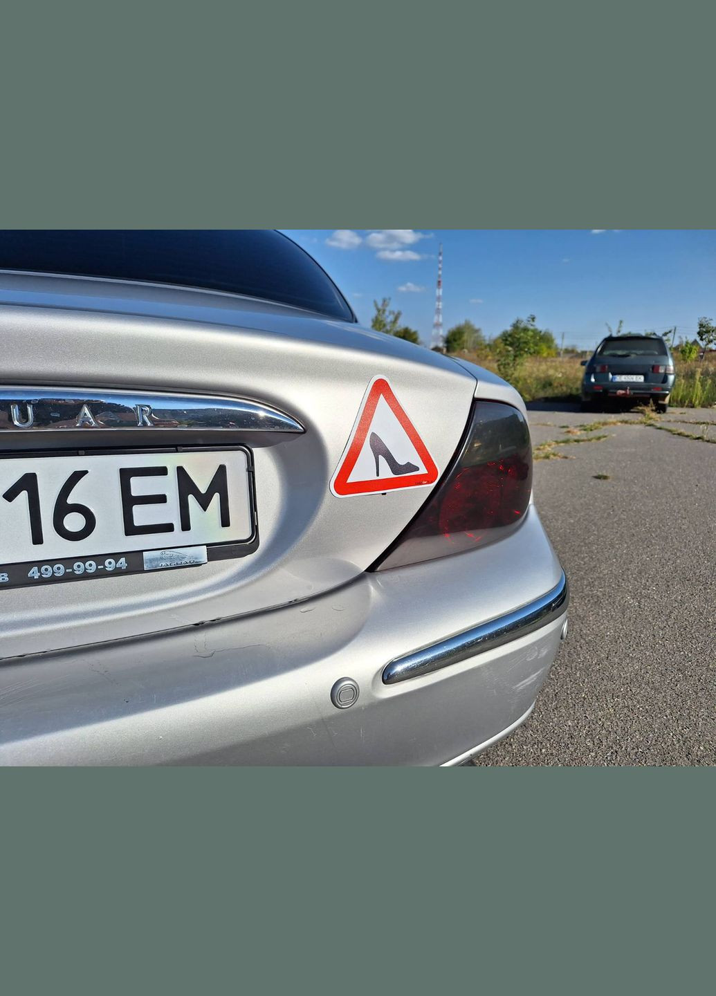 Набор магнитных знаков съемных для начинающего водителя Знак "70", "У" и "Туфелька" No Brand (364915492)