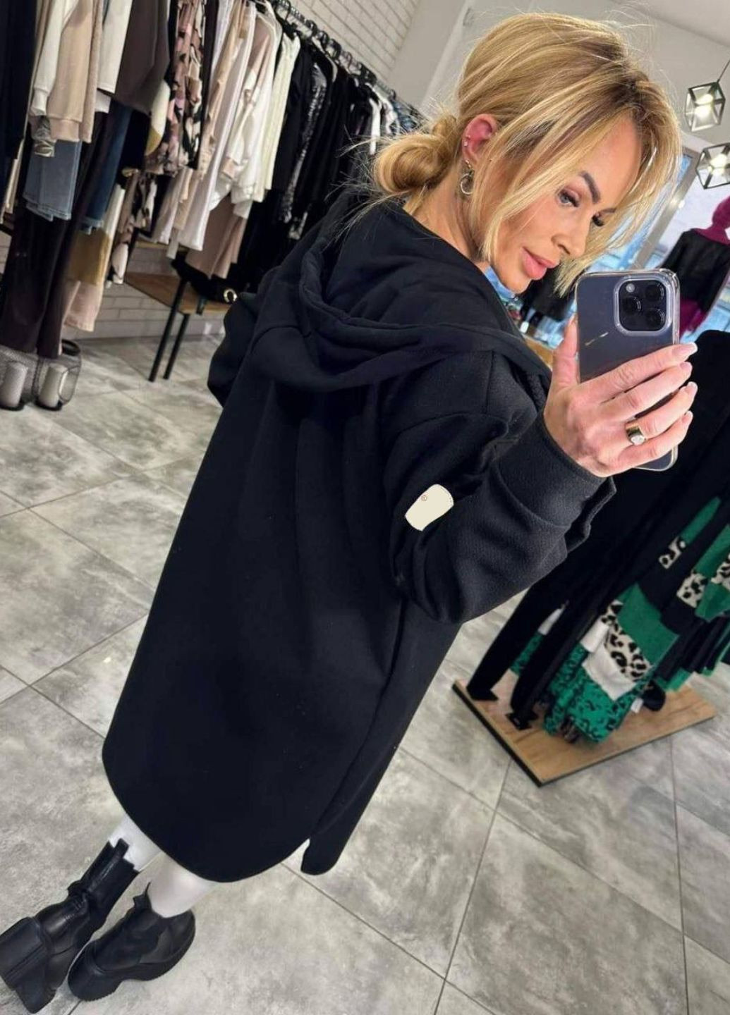 Черный демисезонный кардиган Allthings