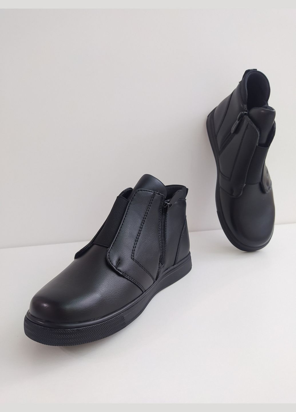 Черные демисезонные ботинки 31 г 19,5 см черный артикул д236 Kimbo-O