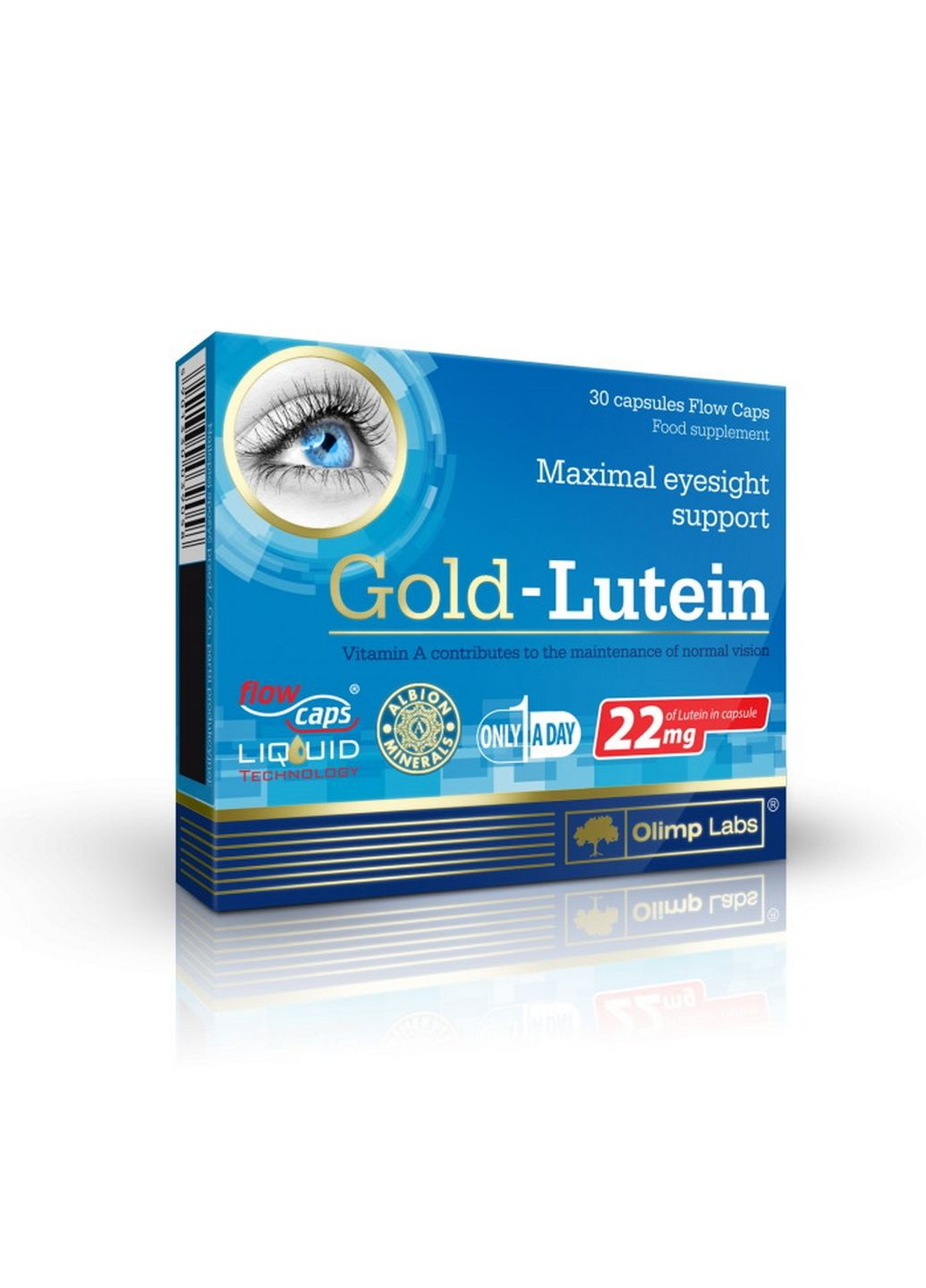 Натуральная добавка Gold Lutein, 30 капсул Olimp (293417094)