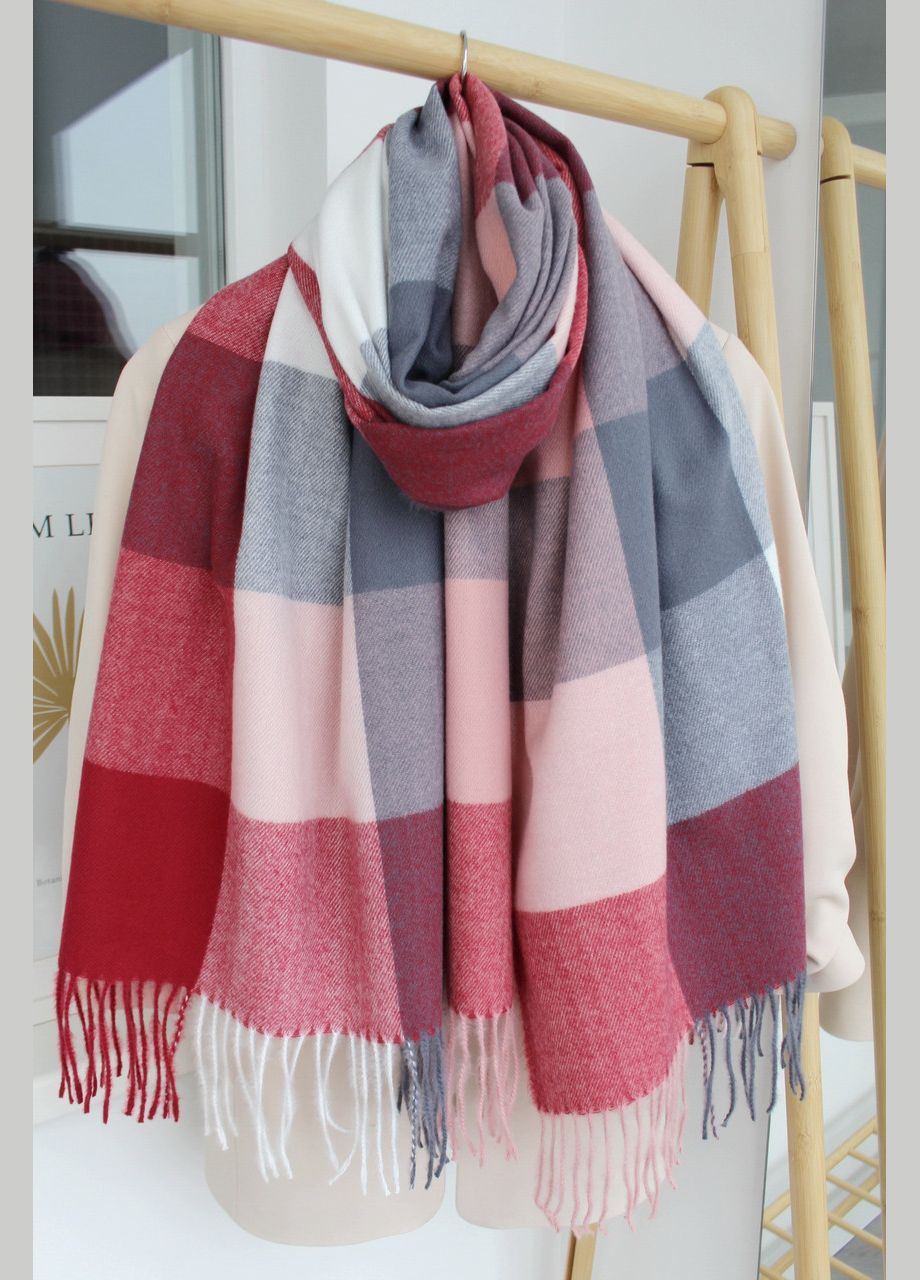 Кашеміровий шарф у клітку "Лана" 138010 Cashmere (322502035)