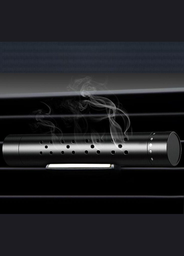 Ароматизатор автомобіль Lanxuan освіжувач повітря в машину + 5 змінних картриджів Чорний (MI050825) No Brand (330778732)