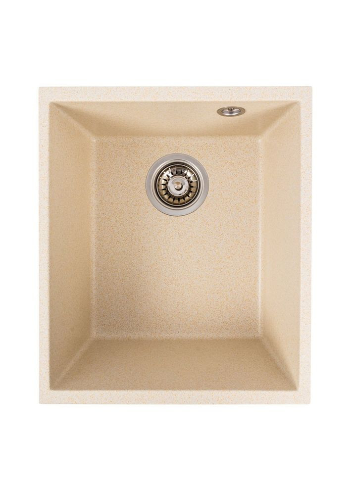 Гранітна мийка для кухні ROXY 3744 матова Пісок Valeso (370269009)
