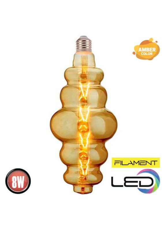 Лампа декоративна Horoz Filament Origami 8 Вт E27 2200 K Horoz Electric (284417835)