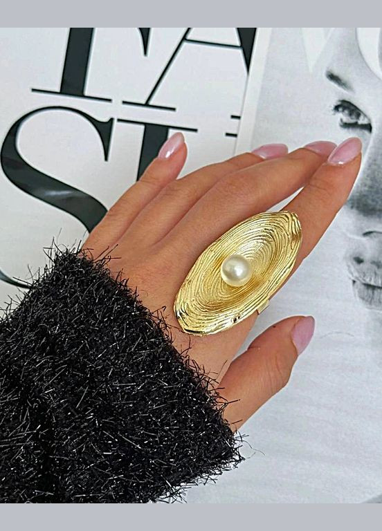 Кільце жіноче акцентне велике No Brand (331332506)