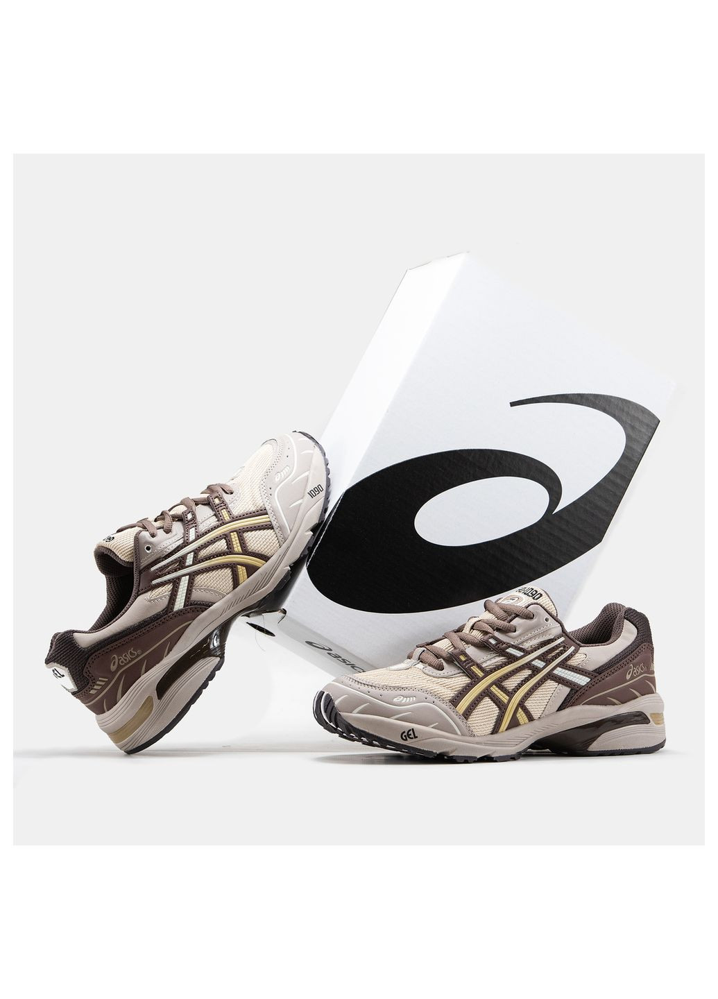 Коричневые демисезонные кроссовки мужские No Brand