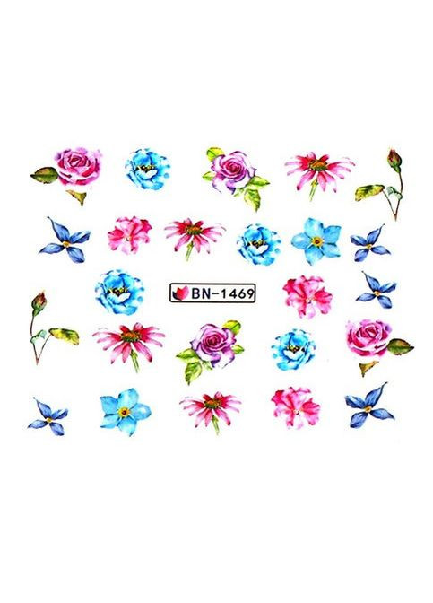 Слайдер-дизайн водные наклейки для ногтей, BN-1469 No Brand (296664857)