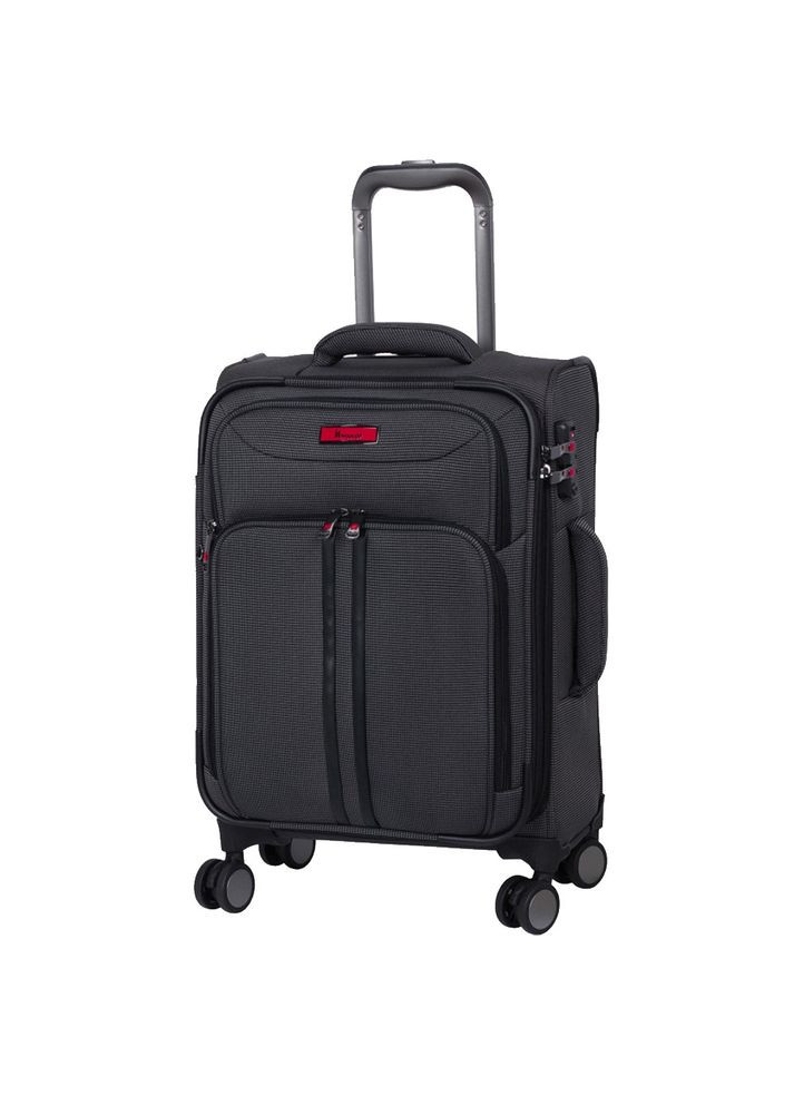 Чемодан на 4 колесах Applaud Grey Black 41 л IT12 - 2457-08 - S - M246 IT Luggage (316615965)