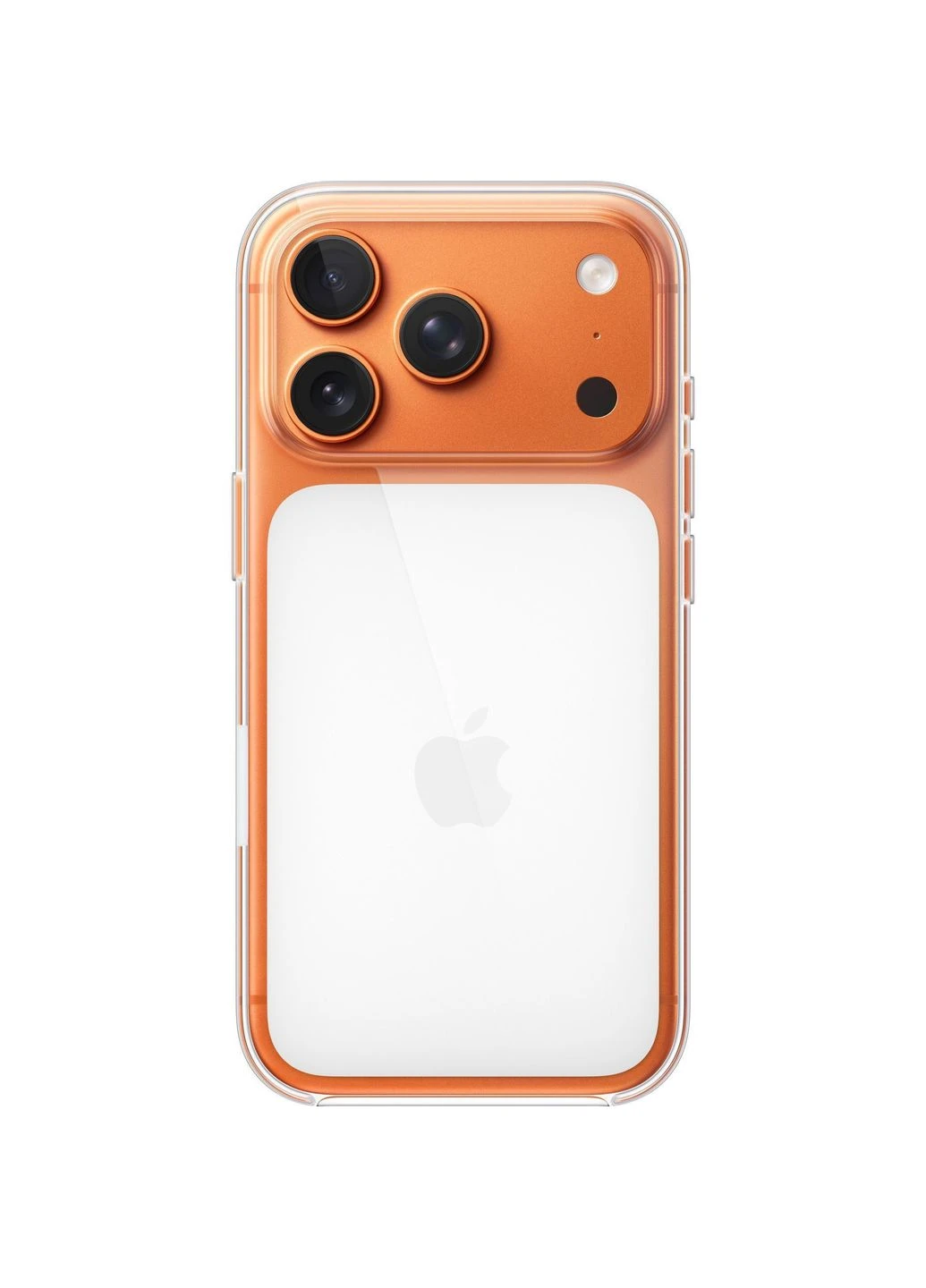 Чохол Clear Case NEW with Button, Animation & MagSafe для Apple iPhone 17 Pro Transparent AAA [147419] No Brand (399558318)