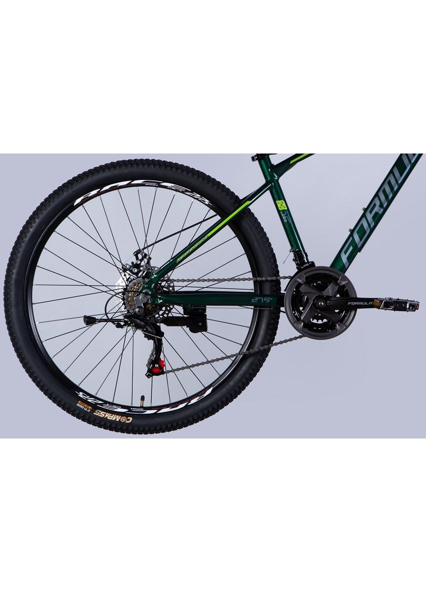 Велосипед AL 27.5" MOTION DD FR рама 16" зелено-серый (OPS-FR-27.5-253) Formula (354698897)
