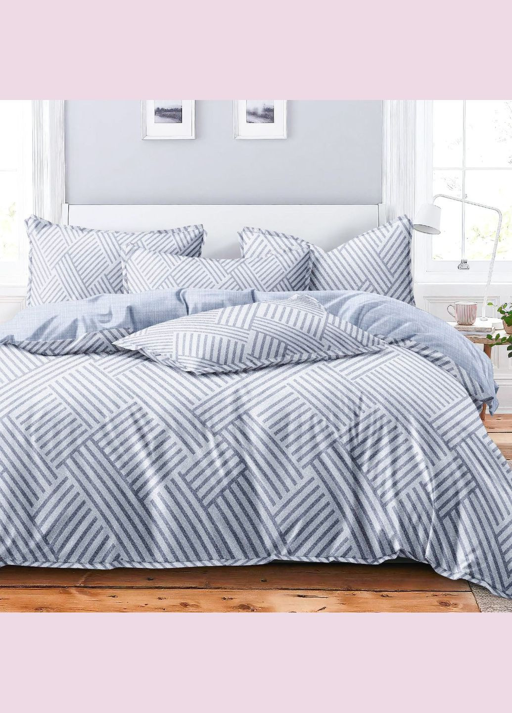 Комплект постільної білизни євро ранфорс Viluta 24288-ev (339041039)