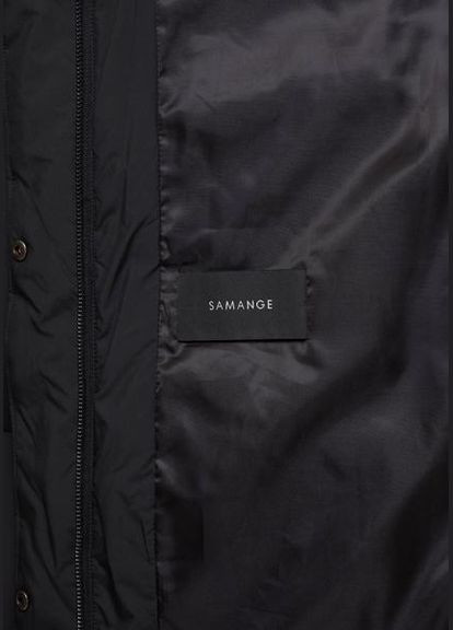 Черная куртка 88-22-85-118-sa черный h24406f3-bk sam Samange