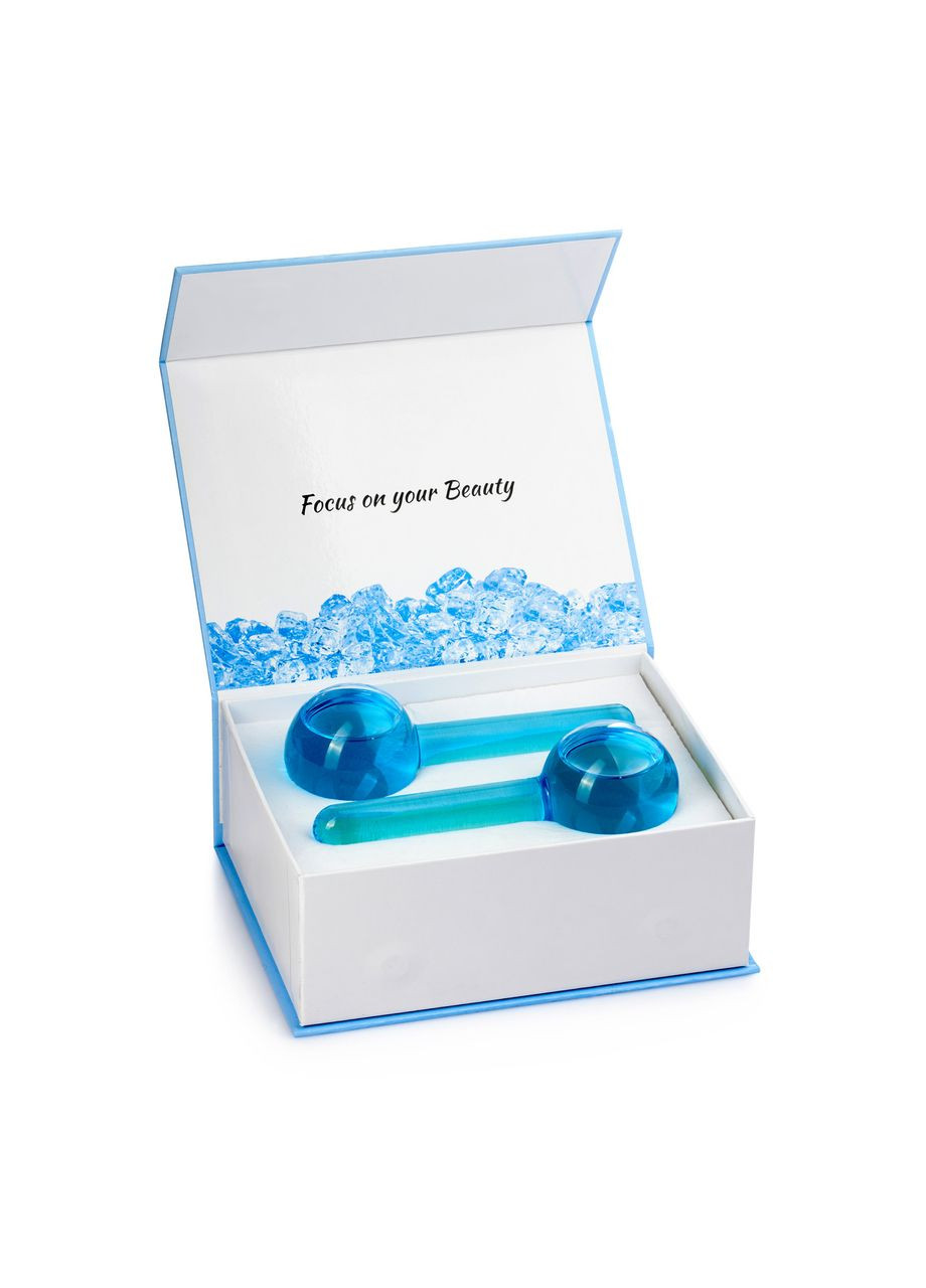 Масажер для Очей + Крижані Кульки для Масажу Обличчя - 2 шт Comshop (301219817)