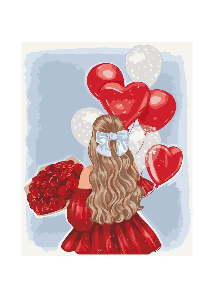 Картина по номерам Подарки от любимого для творчества и развития детей антистрессовая живопись Art Craft (368758307)