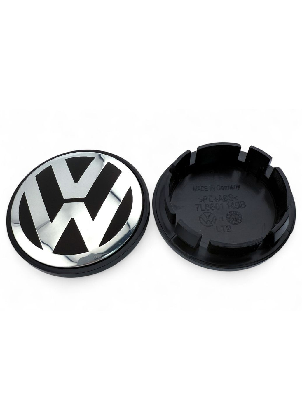 Колпачки в диски 70/57,5 заглушка для дисков Вольцваген (4 шт.) NO 7L6601 149B No Brand (364958870)