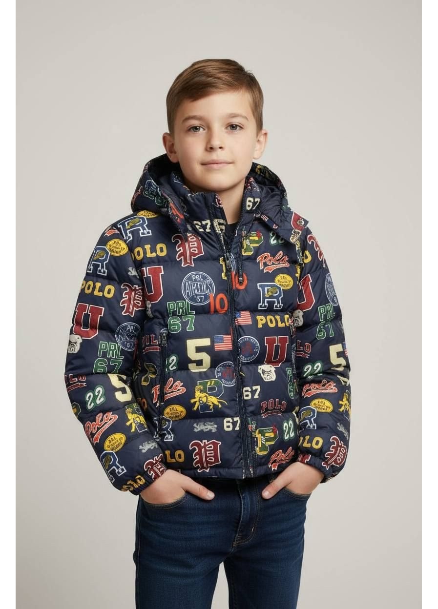 Синя демісезонна куртка Ralph Lauren Polo