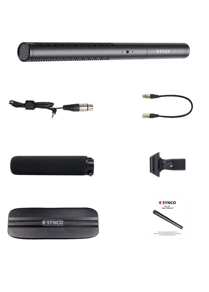 Микрофон пушка гиперкардиоидная для голоса D1 Synco (316092812)