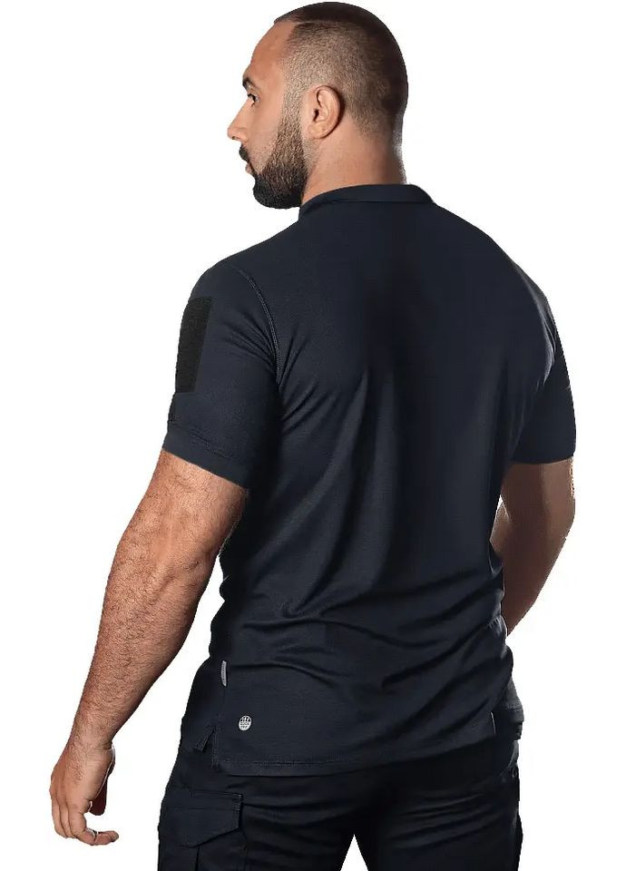 Темно-синя теніска поло paladin coolpass pique lt dark blue Camotec