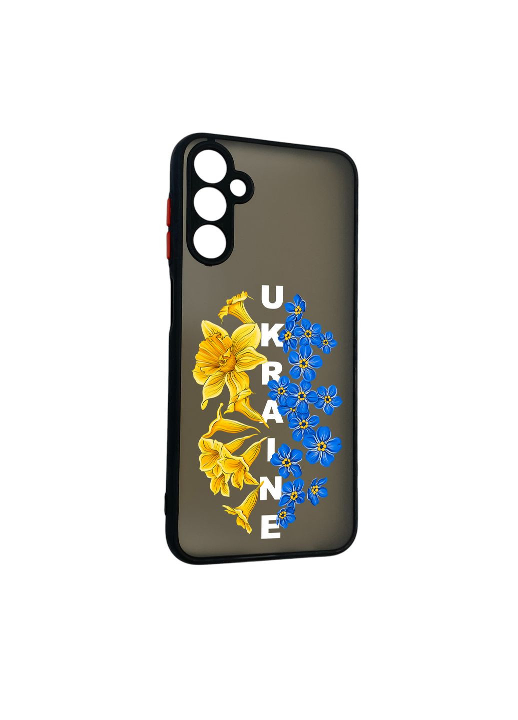 Чохол для телефона Galaxy M14 5G (SM-M146) с 3D принтом патріотичним із захистом камери на самсунг м14 5г чорний Samsung (366390279)