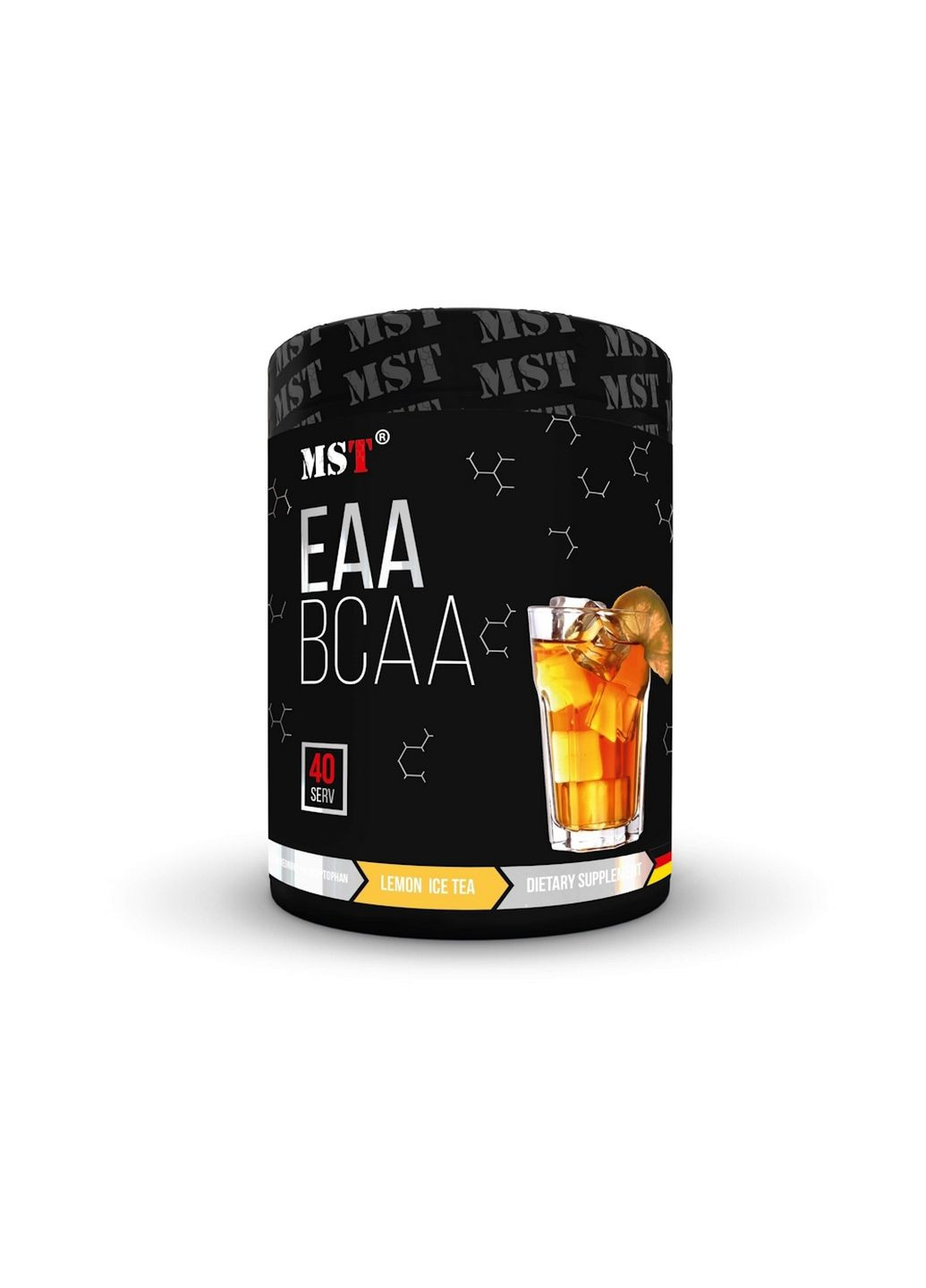 Аминокислота BCAA EAA Zero, 520 грамм Лимонный холодный чай MST (293480028)