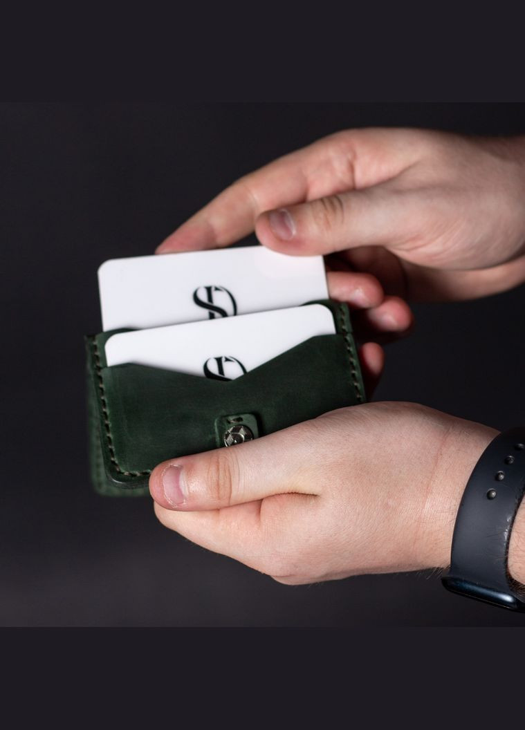 Обкладинка на ID паспорт зелена SD Handmade (366577967)