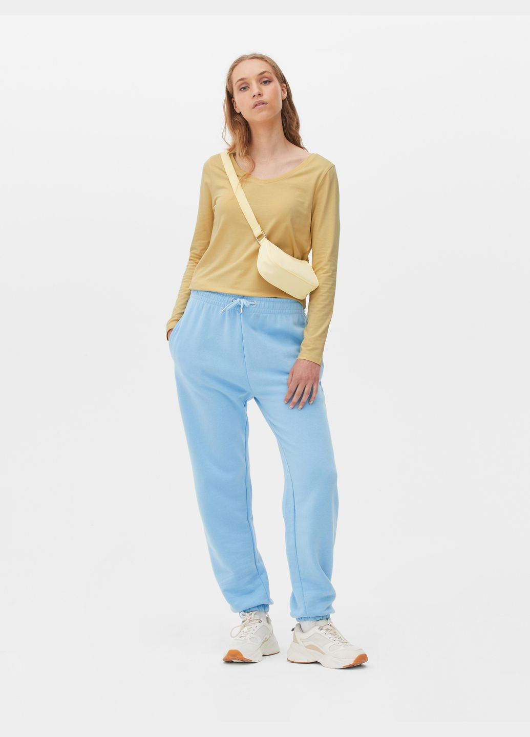 Лонгслів,світло-жовтий, Primark (337097779)