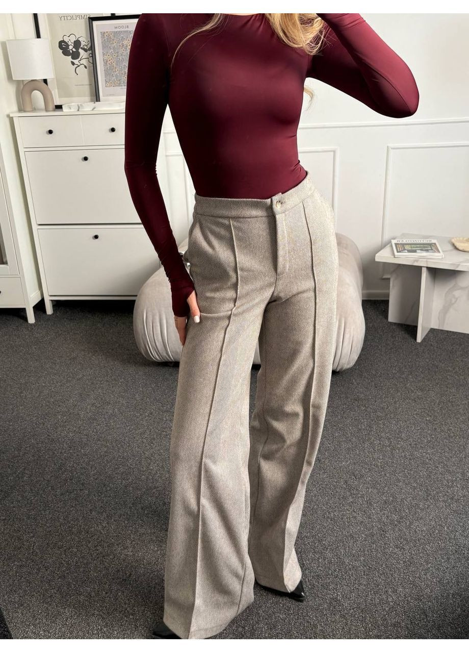 Женские брюки с высокой посадкой MonCher (369000810)