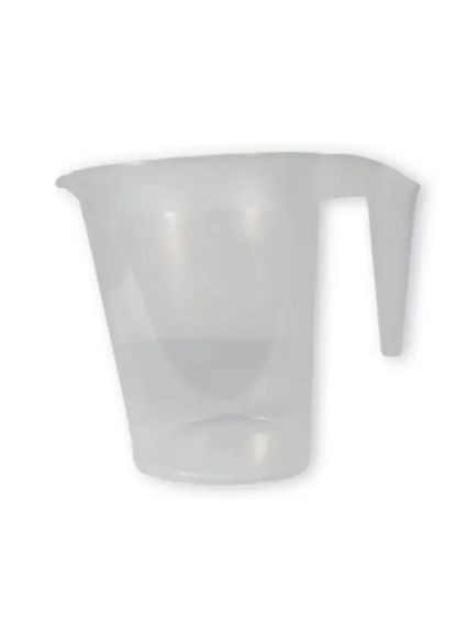Кружка мерная 0,5 л «» Белый/прозрачный Plastic's Craft (283015903)