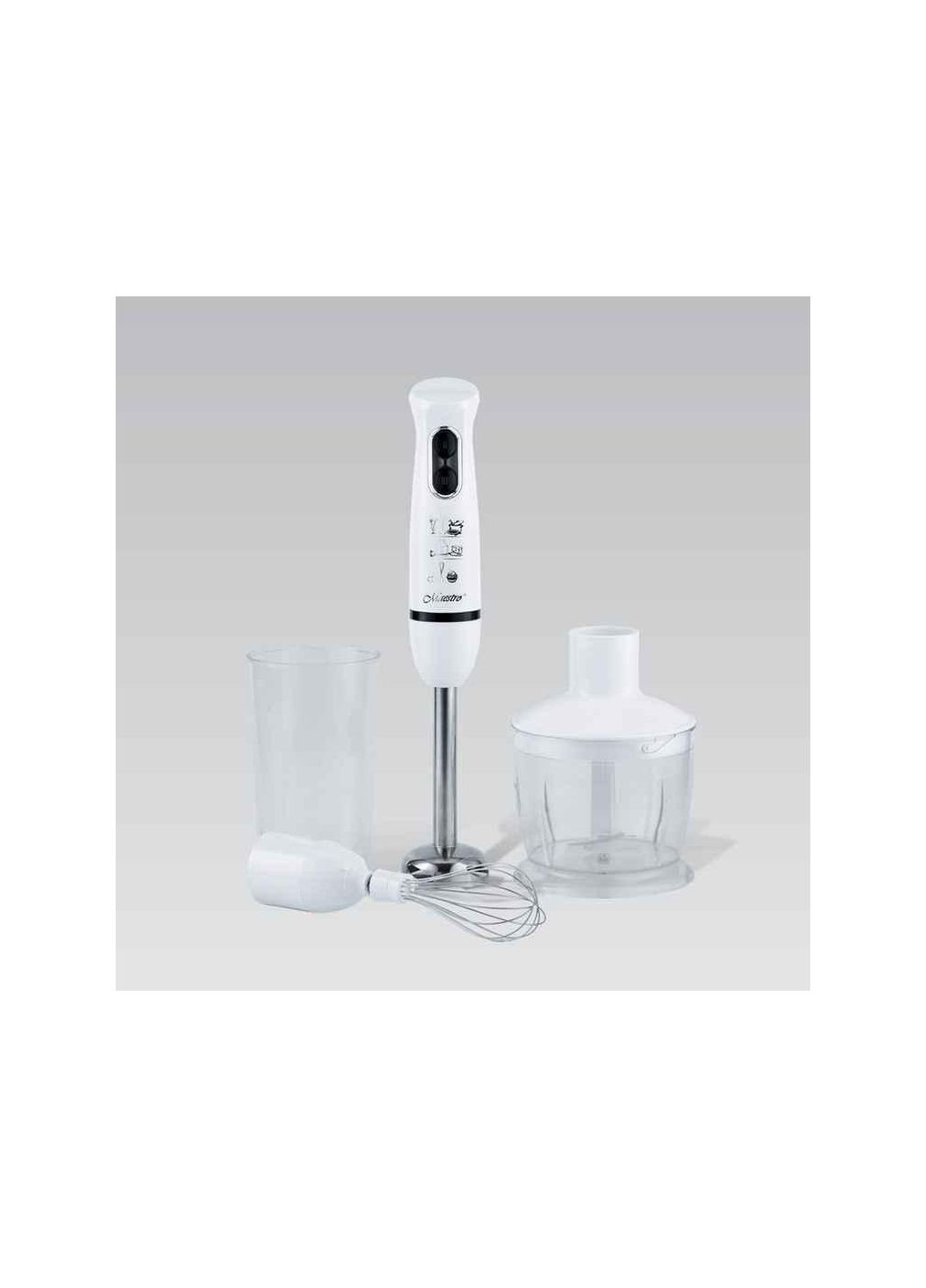 Блендер з чашею 300Вт 600мл 2шв MR-561 ТМ Maestro (336380997)