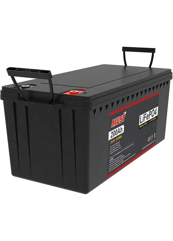 Акумулятор LiFePO4 24V (25.6V/200Ah/5120Wh) (LP15-24200) [123425] MUST (401536911)