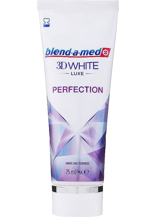 Зубная паста "Совершенство" 3D White Luxe Perfection 75ml (516869-145055) Blend-a-Med (368642714)