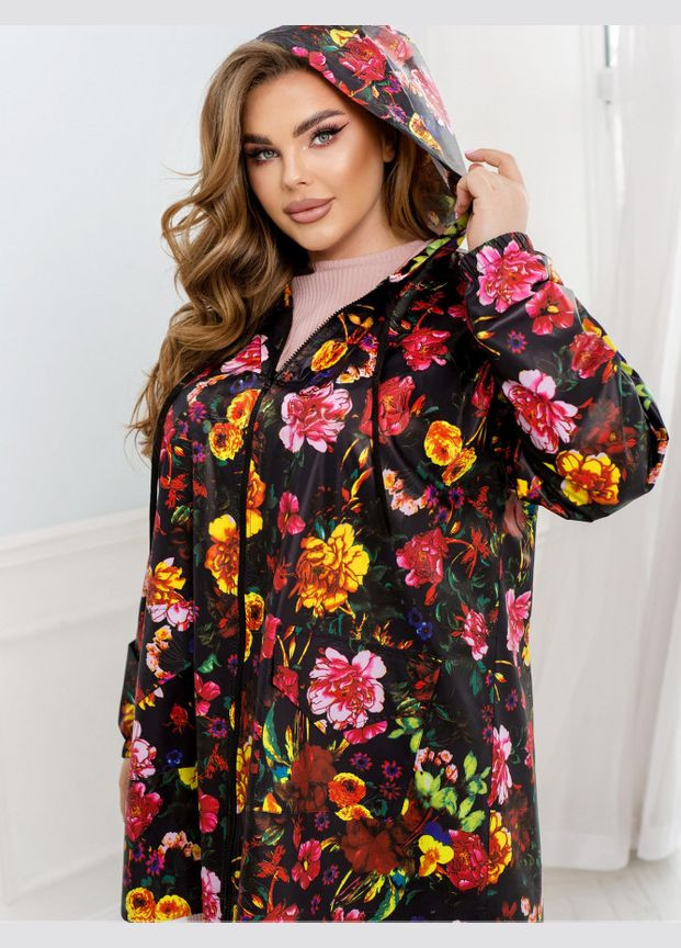 Чорна демісезонна куртка Liton