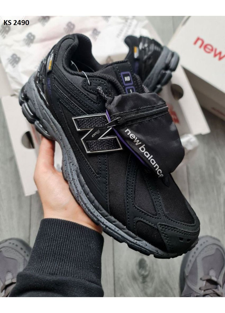 КРОССОВКИ ЖЕНСКИЕ NEW BALANCE 1906R CORDURA POCKET BLACK НЬЮ БЕЛАНС 1906R No Brand чёрные демисезоны (367172054)