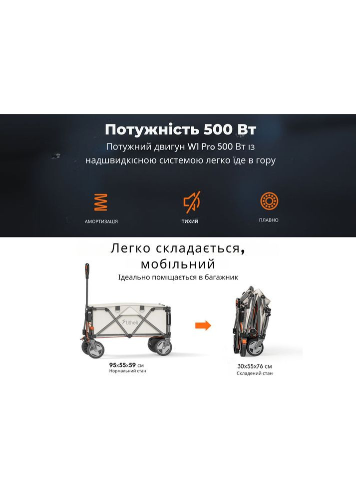 Аккумуляторная тележка с двигателем от павербанка (УМБ Power Bank 20000 mAh, 45 W в комплекте) (A-031744) Litheli (342759070)