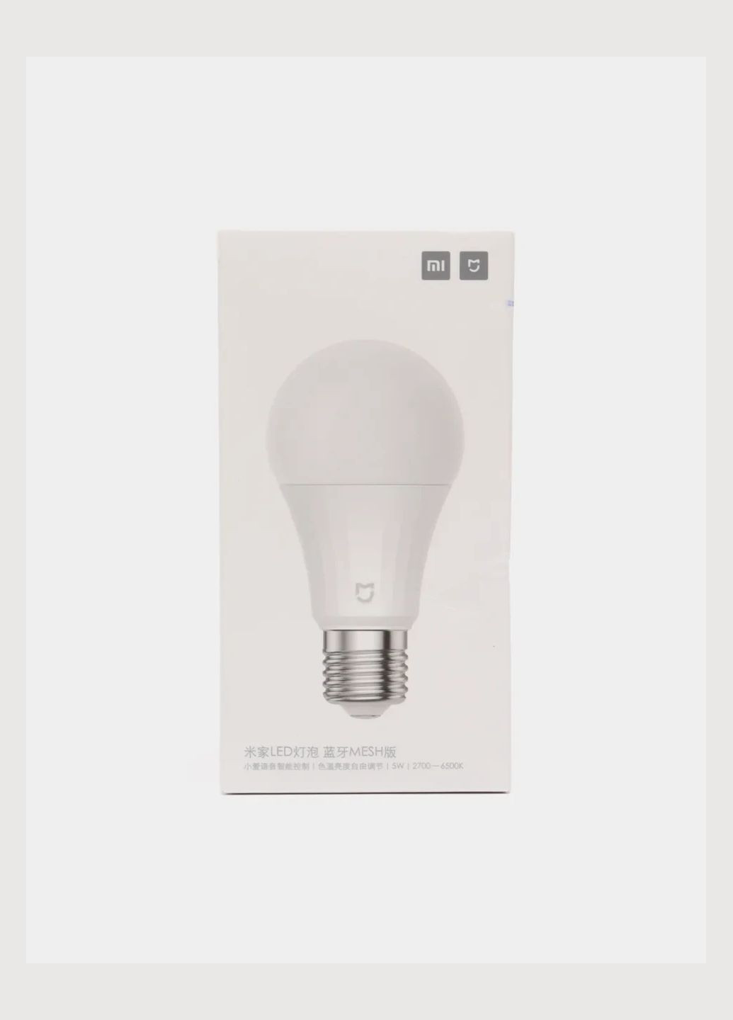 Лампочка Mijia LED Light Bulb E27 Bluetooth Mesh MJDP003/BHR4861CN (E27 5W 500lm 27006500K) Xiaomi (280876568)