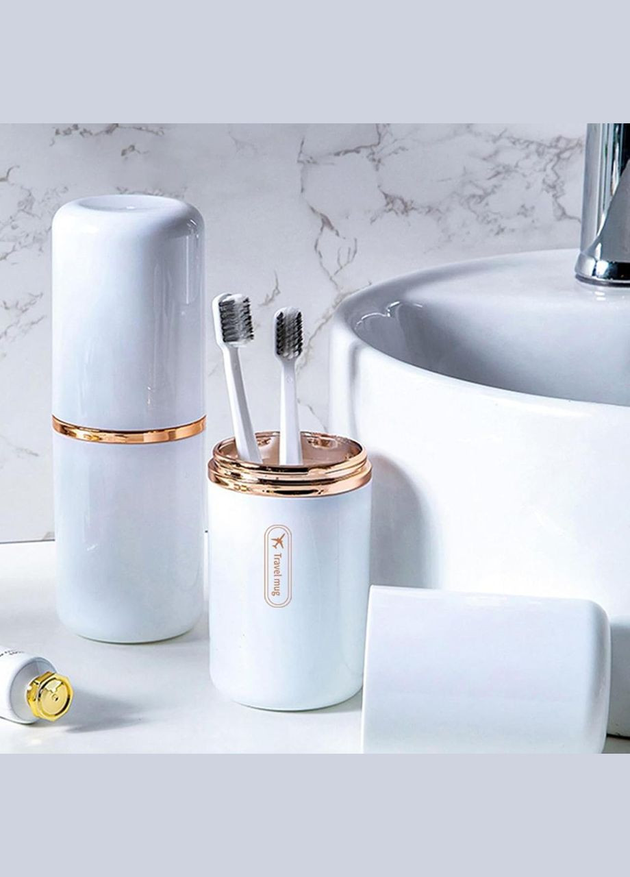 Портативний набір органайзерів для зберігання зубної щітки TravelCare 3 шт No Brand (341730311)