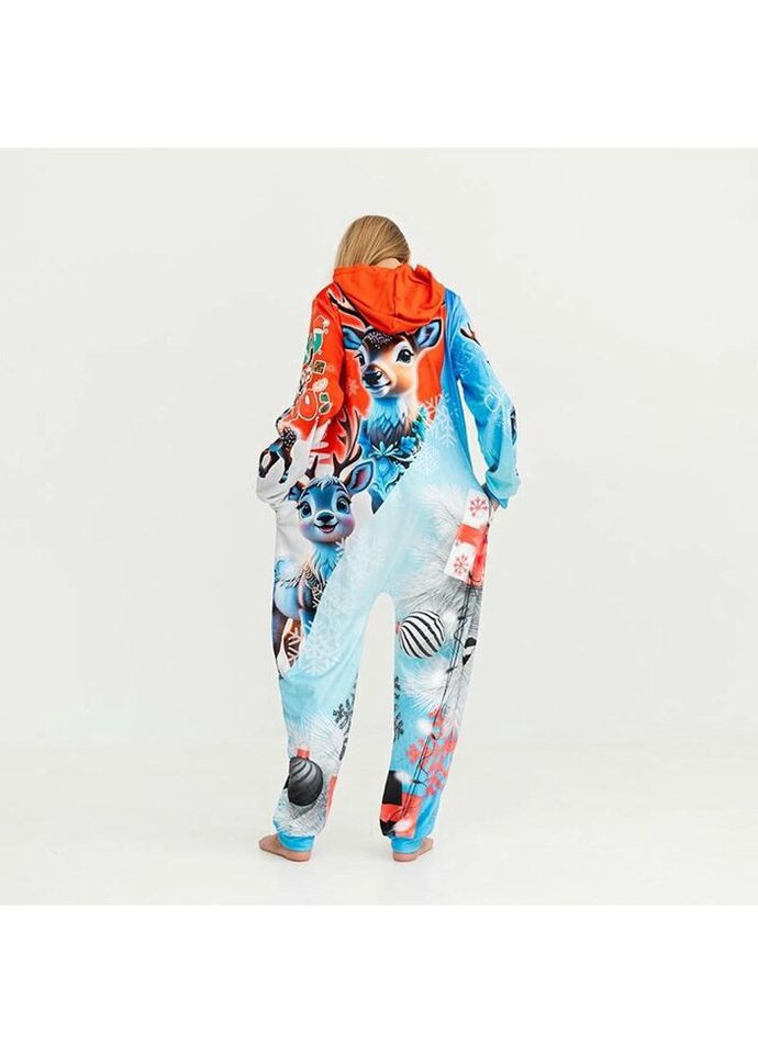Кигуруми подростковое 3D Снежные олени 4005, 2, 170 17429 170, см FlexDress (324623235)