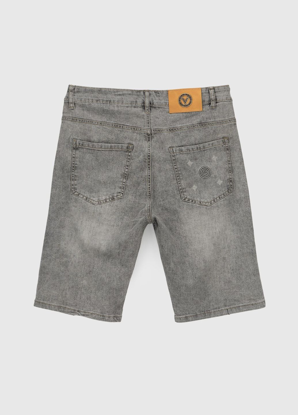 Шорты джинсовые мужские D326 Светло-серый (2000990566683S) shop (2000990566683) No Brand Шорти джинсові (298533401)