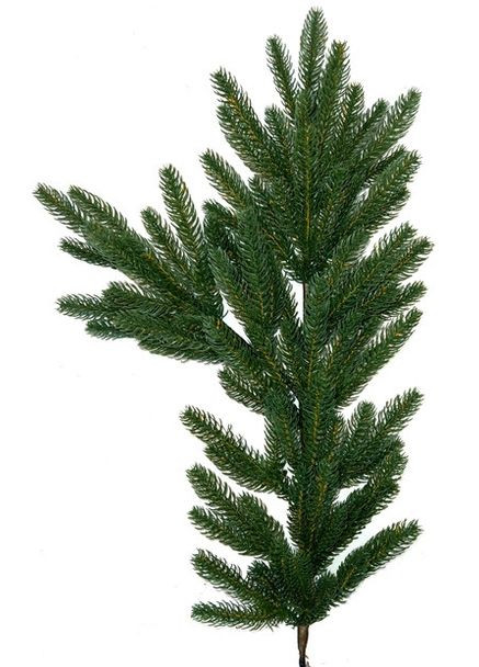 Искусственная комбинированная елка YalynkyWorld литые иголки и пленка ПВХ Россо Премиум 240 см Kvazar (312015989)