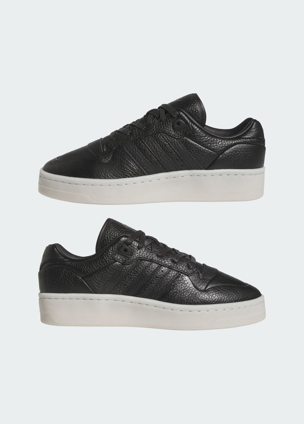 Черные демисезонные кроссовки rivalry lux adidas